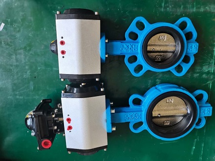 DN系列气动对夹蝶阀